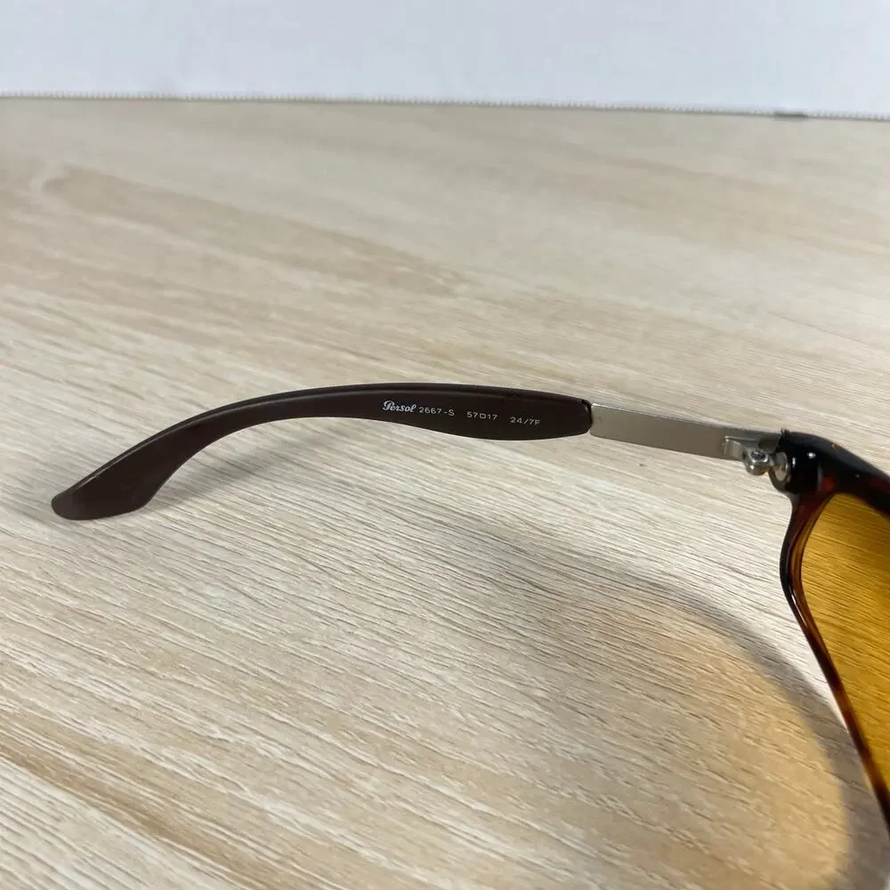 Persol Sport 2667-S 24/7F Sunglasses Tortoise Shell 57-17 Made in Italy
